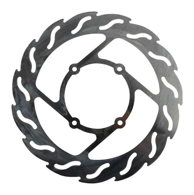 Moto Master Flame Fixed Front Rotor 260mm Honda 80cc-150cc 3 Moto Master Flame Fixed Front Rotor 260mm Honda 80cc-150cc