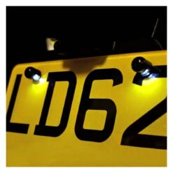 Oxford Halo License Plate Lights -Puig Shop oxford halo license plate lights bolts 1