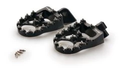 Puig Off-Road Footpegs Yamaha WR / YZ 125 / 250 / 450 1999-2023 Black [Open Box]