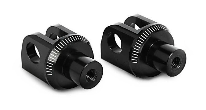 Puig Rider Footpeg Mounts BMW F850GS Adventure / R1250GS Adventure 2019-2023 Black [Open Box]