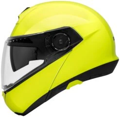 Schuberth C4 Pro Helmet -Puig Shop schuberth c4 pro helmet hi viz yellow 1