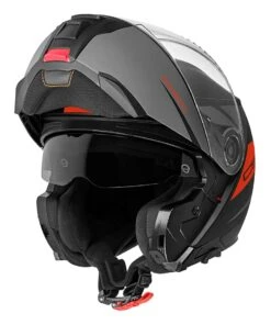 Schuberth C5 Eclipse Helmet -Puig Shop schuberth c5 eclipse helmet black grey red 1