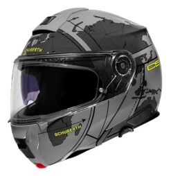 Schuberth C5 Globe Helmet -Puig Shop schuberth c5 globe helmet grey
