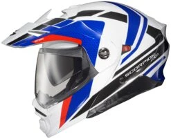 Scorpion EXO-AT960 Hicks Helmet 10 Scorpion EXO-AT960 Hicks Helmet -Puig Shop scorpion exoat960 hicks helmet white blue red
