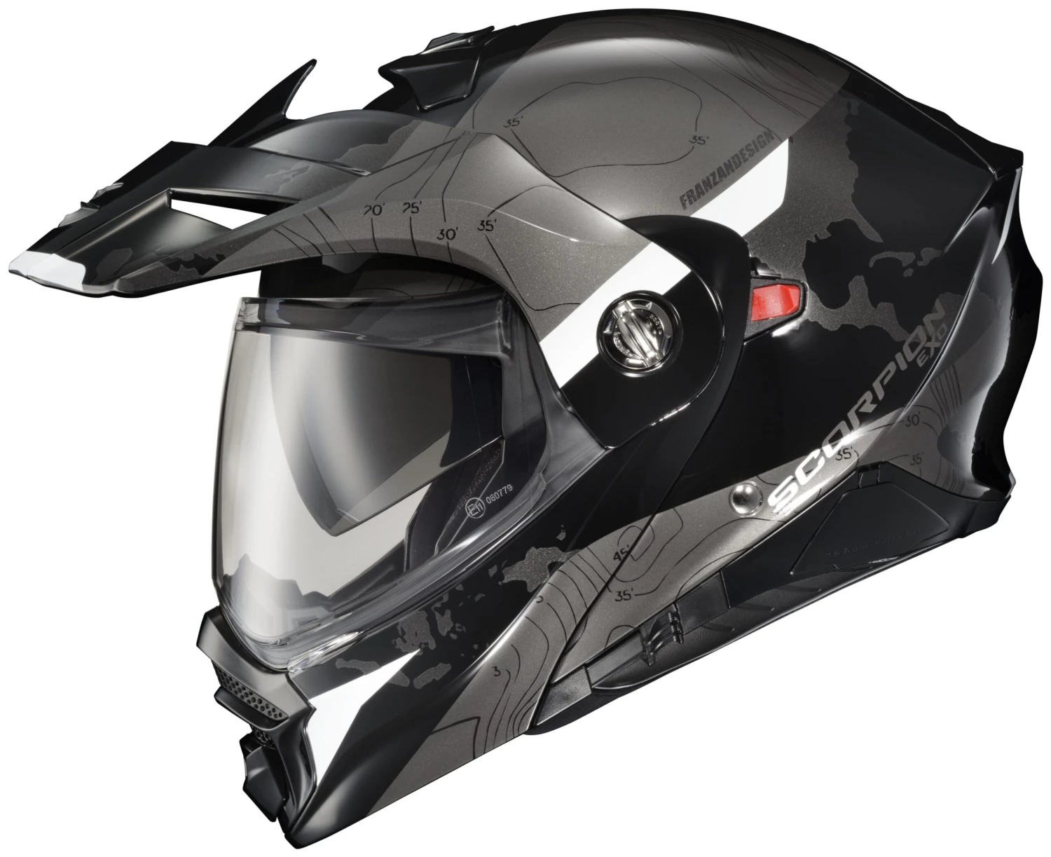 Scorpion EXO-AT960 Topographic Helmet 3 Scorpion EXO-AT960 Topographic Helmet