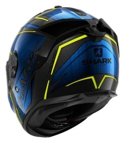 Shark Spartan GT Carbon Kromium Helmet -Puig Shop shark spartan gt kromium carbon chrome blue 2