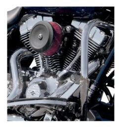 S&S Cycle Bobber Stealth Air Cleaner Cover -Puig Shop ss bobber stealth air cleaner cover bobber dished 2