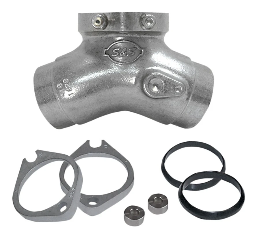 S&S Cycle Intake Manifold Conversion Kit For Harley Big Twin 1984-1989 3 S&S Cycle Intake Manifold Conversion Kit For Harley Big Twin 1984-1989