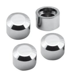 S&S Cycle Magnetic Headbolt Covers For Harley