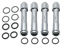 S&S Cycle Pushrod Cover Kit For Harley Twin Cam / Milwaukee-Eight 1999-2023