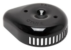 S&S Cycle Stealth Slasher Teardrop Air Cleaner Cover -Puig Shop ss stealth slasher teardrop air cleaner cover 2