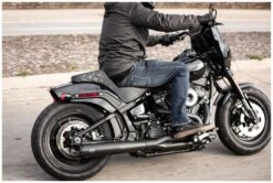 S&S Cycle SuperStreet 2-Into-1 Exhaust For Harley Softail 2018-2023 -Puig Shop ss super street2 into1 exhaust for harley softail20182019 2