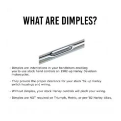 TC Bros Slant Z 1" Handlebars -Puig Shop tc bros slant z1 handlebars 8