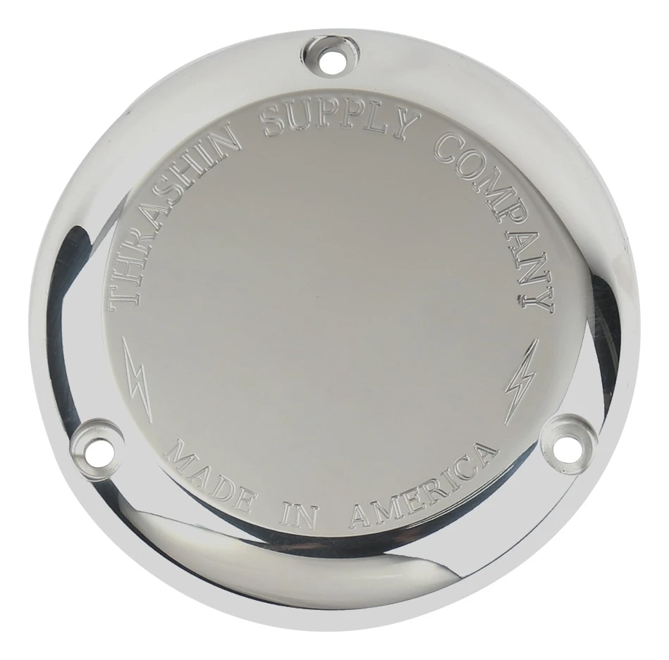 Thrashin Supply Classic Derby Cover For Harley Big Twin 1970-1999 4 Thrashin Supply Classic Derby Cover For Harley Big Twin 1970-1999 - Image 2