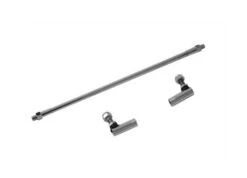 V-Twin Mfg. Chrome Shift Rod Kit For Harley Touring / Softail 1980-2023