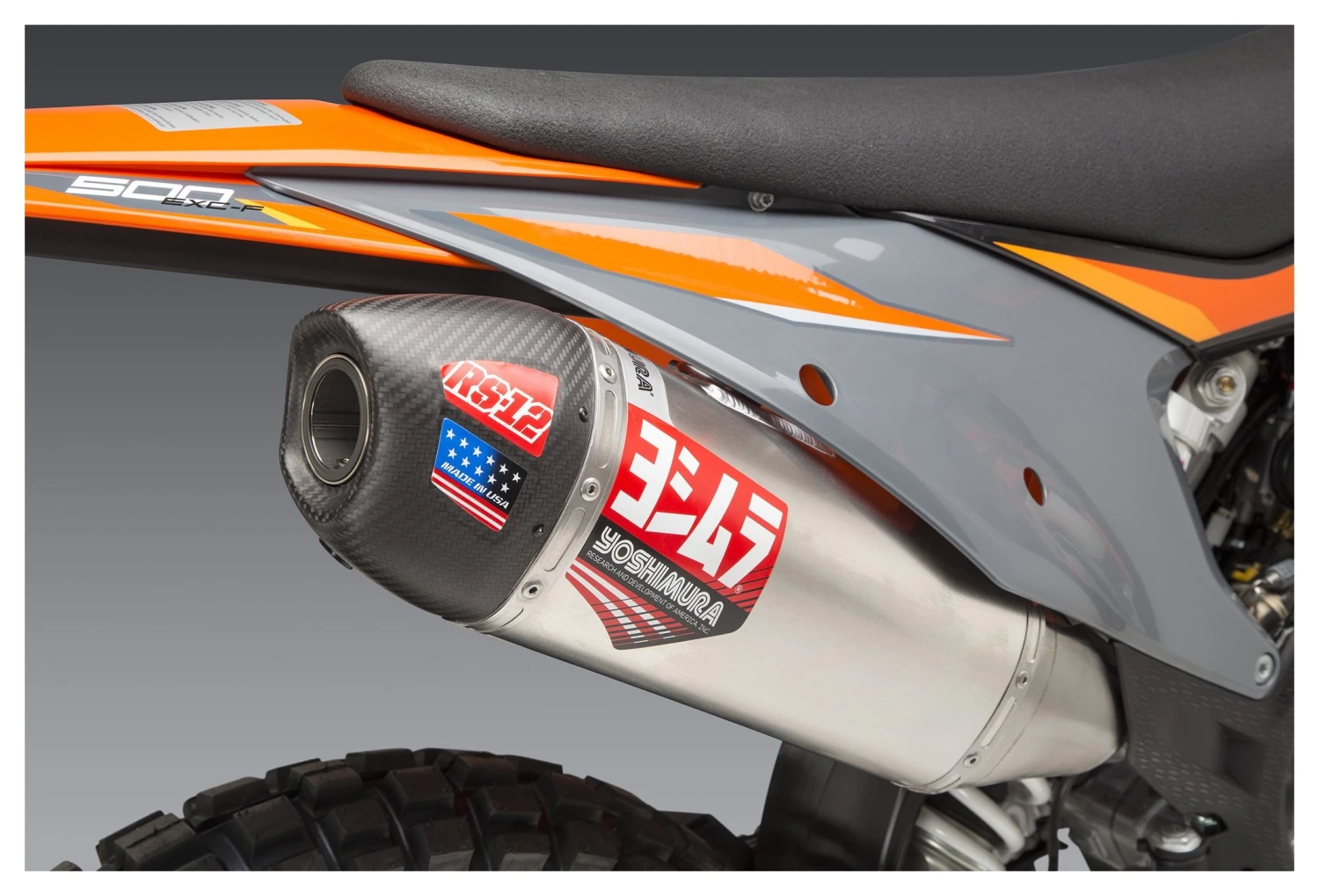 Yoshimura RS-12 Enduro Exhaust System KTM 500 EXC-F 2020-2023 5 Yoshimura RS-12 Enduro Exhaust System KTM 500 EXC-F 2020-2023 - Image 3