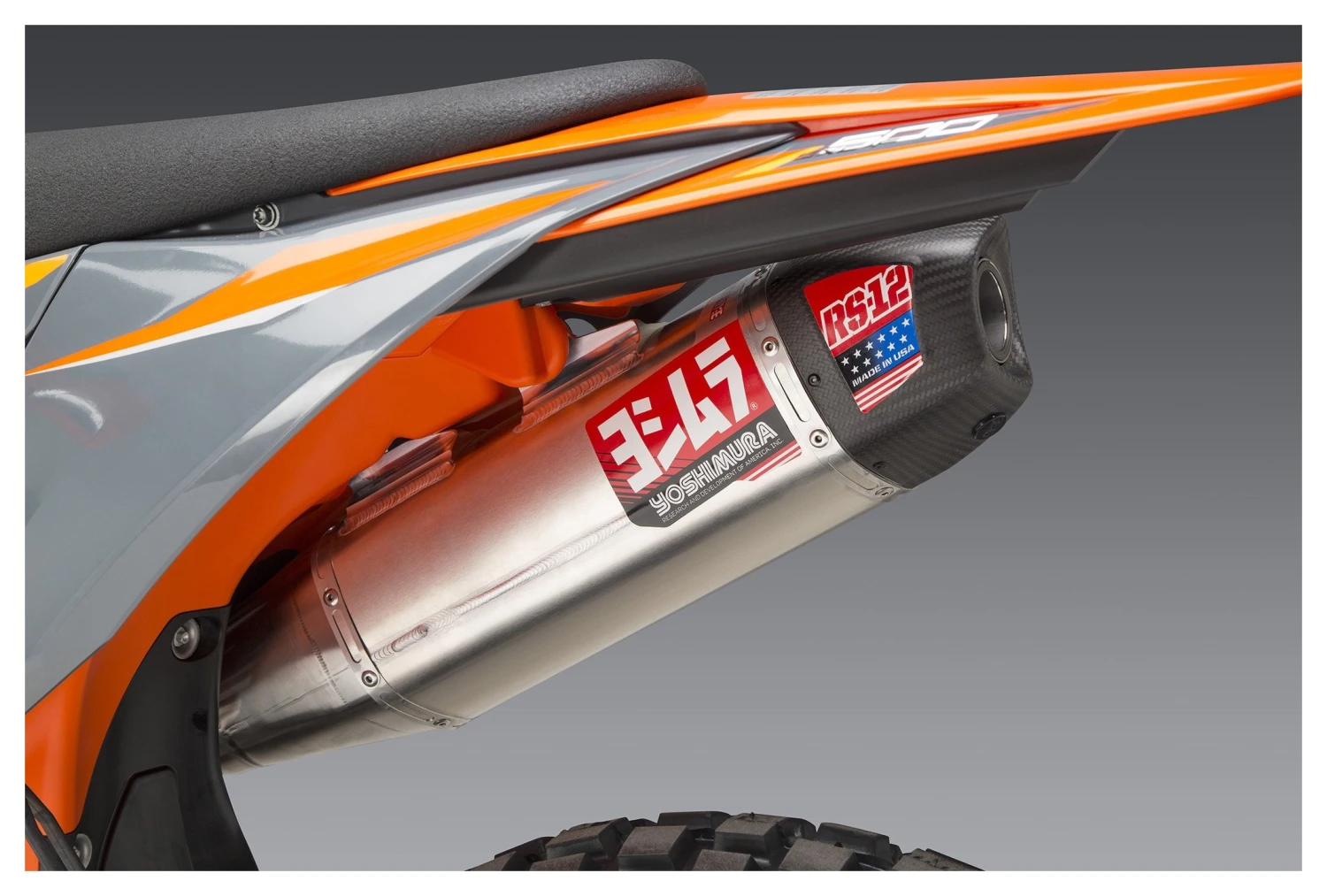 Yoshimura RS-12 Enduro Exhaust System KTM 500 EXC-F 2020-2023 6 Yoshimura RS-12 Enduro Exhaust System KTM 500 EXC-F 2020-2023 - Image 4